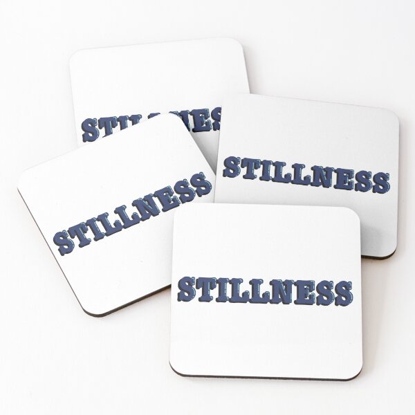 Item preview, Stillness Sticker | Mindfulness Aesthetic Laptop Decal designed and sold by alexmaushaus.