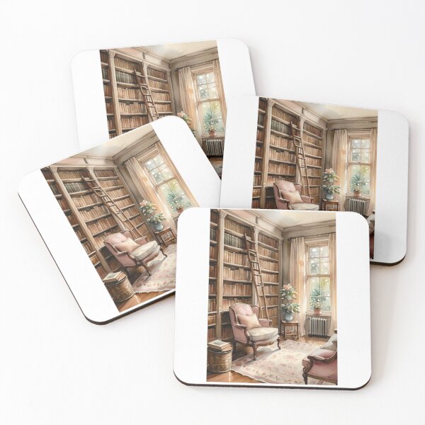 Item preview, Interiors - Classical Bookshelf, Elegance of an Old-fashioned Living Room designed and sold by Reverso-Design.