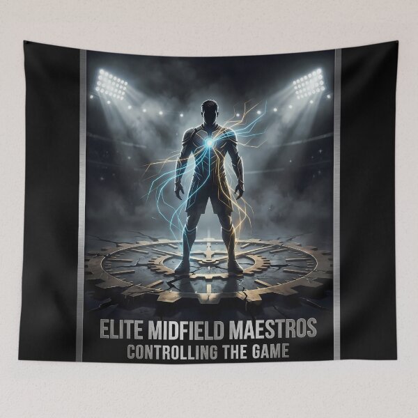 Item preview, Messi Man Soccer Fantasy RPG Sci Fi Art designed and sold by ART ATTACK ZONE.