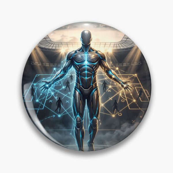 Item preview, Haaland Man Soccer Fantasy RPG Sci Fi Art designed and sold by ART ATTACK ZONE.