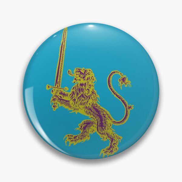 Item preview, Golden Heraldic Lion Sword Graphic designed and sold by sisterthreein.