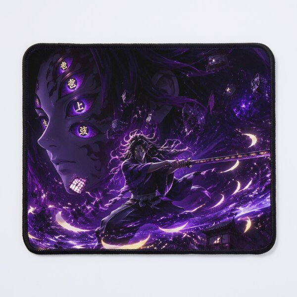 Item preview, Six-Eyed Shadow Samurai | Celestial Moon Warrior Anime Fantasy Art designed and sold by Dyan4.