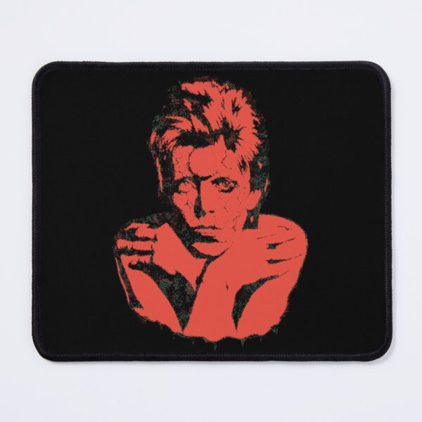 Item preview, David Bowie Vintage Punk Glam Rock Halftone Red Graphic Art designed and sold by surmind.