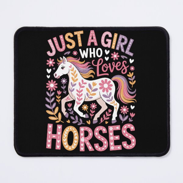 Item preview, Just a Girl Who Loves Horses designed and sold by jkrphoto.