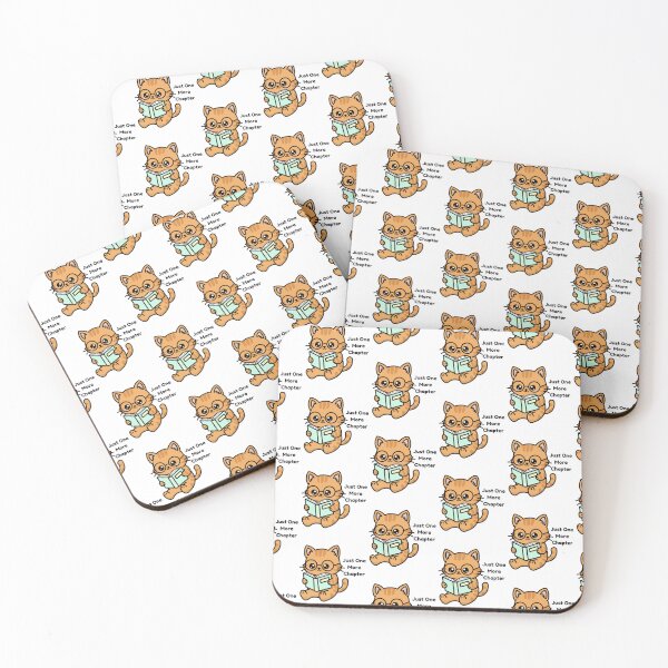 Item preview, Just One More Chapter Cat designed and sold by Bloomelle Studio.