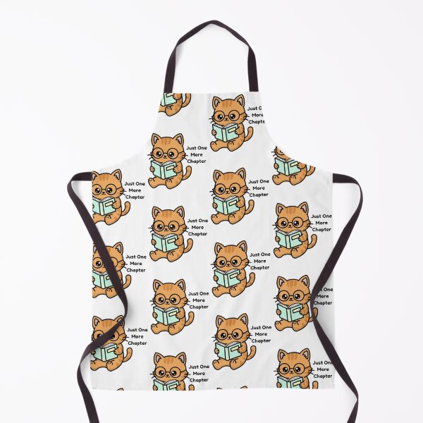 Item preview, Just One More Chapter Cat designed and sold by Bloomelle Studio.