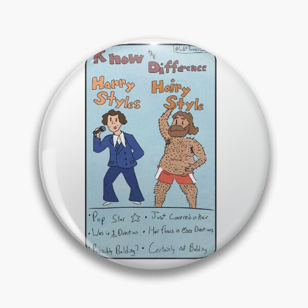 Item preview, Harry Styles or Hairy Style? designed and sold by WetTowelComics.
