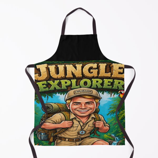 Item preview, man explorer jungle designed and sold by JMAVILA ART.