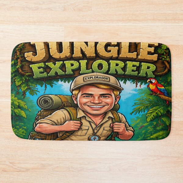 Item preview, man explorer jungle designed and sold by JMAVILA ART.