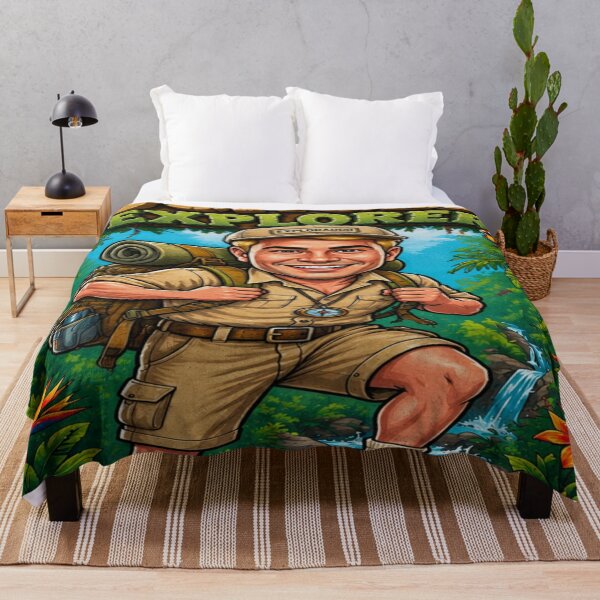 Item preview, man explorer jungle designed and sold by JMAVILA ART.