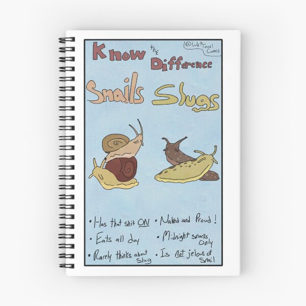 Item preview, Snails or Slugs? designed and sold by WetTowelComics.