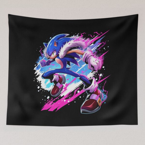 Aperçu de l'œuvre Art - Dessin animé classique de Sonic créée et vendue par JohnyOcon02.