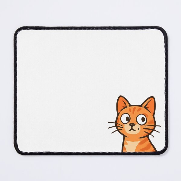 Item preview, Surprised Orange Tabby Cat designed and sold by MarmaladeStudio.