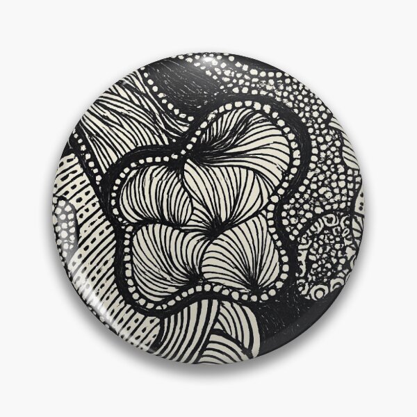 Item preview, Organic Patterns No. 07| Monochrome Organic Flow designed and sold by PartoPala.
