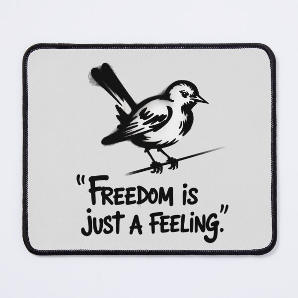Item preview, Banksy bird - freedom is just a feeling designed and sold by 123ks.