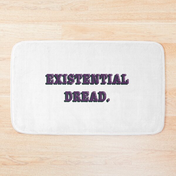 Item preview, Existential Dread Aesthetic Minimalist Laptop Sticker designed and sold by averyspecialrodent.