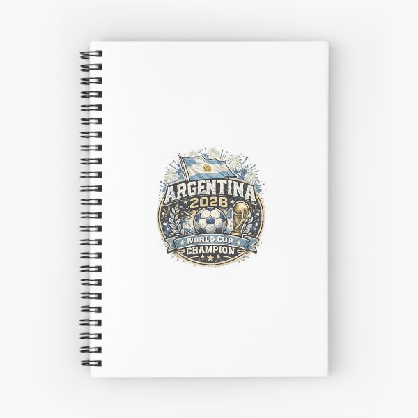 Item preview, Argentina World Cup Champions 2026 PNG Graphic, Digital Design for POD designed and sold by AZOne Shop.