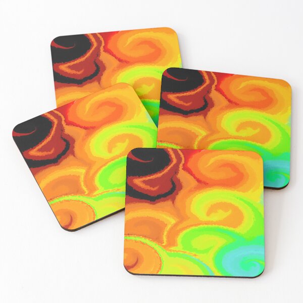 Item preview, Radiant Flow - Abstract Vibrant Swirl designed and sold by Ice-14.