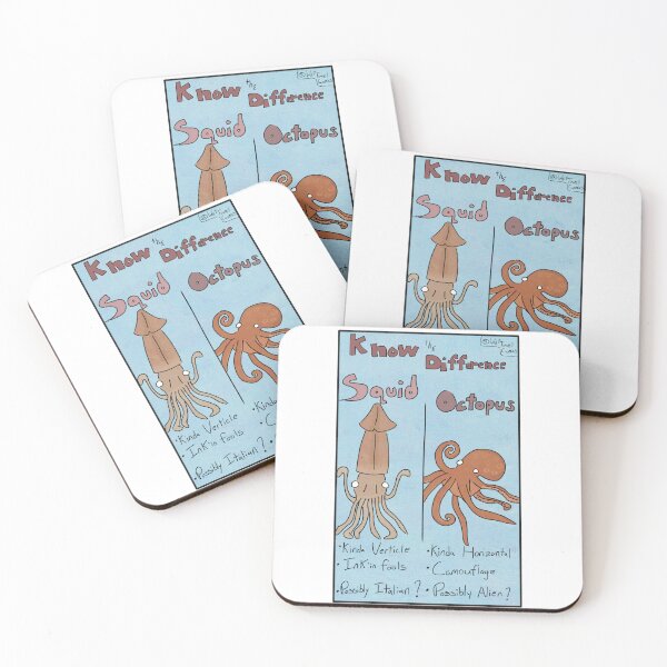 Item preview, is it a Squid or Octopus? designed and sold by WetTowelComics.