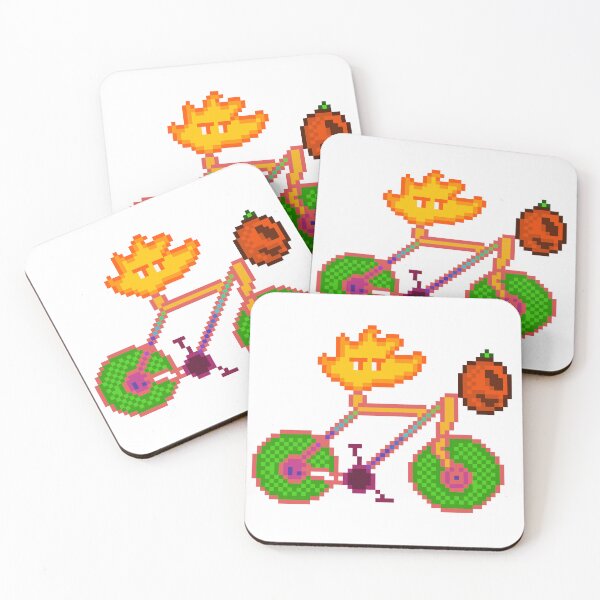 Item preview, Spooky Monster Bicycle with Halloween Pumpkin  designed and sold by RetroRlx.