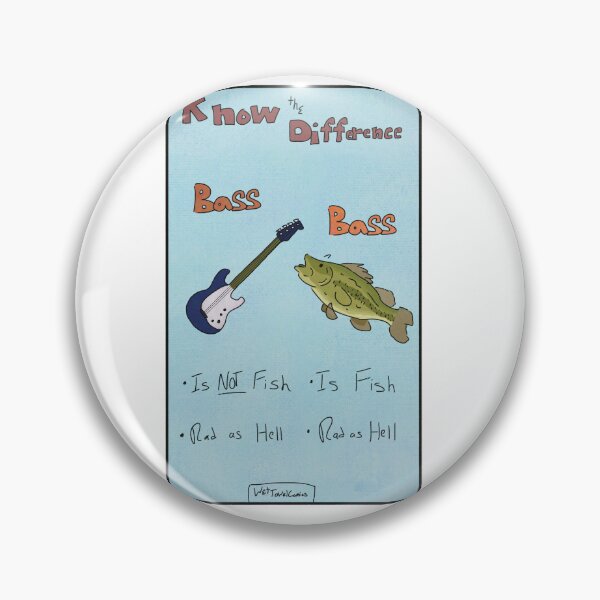 Item preview, Bass or Bass? designed and sold by WetTowelComics.