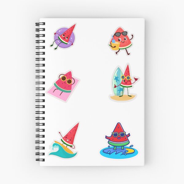 Item preview, Cute Kawaii Watermelon Summer Vacation Set designed and sold by KAWAII STUDIO NB.