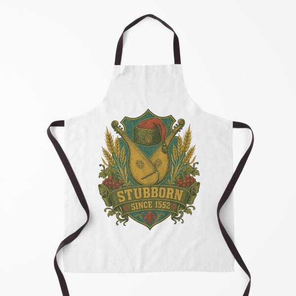 Item preview, Stubborn Ukrainian Cossack Bandura Emblem designed and sold by ML-Media.