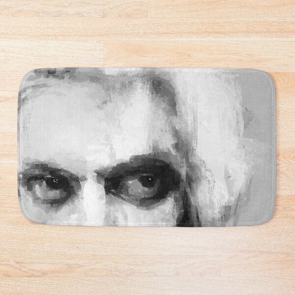 Item preview, Dark Art Monochromatic Painting Creepy Evil Eye designed and sold by BuckaBaby.
