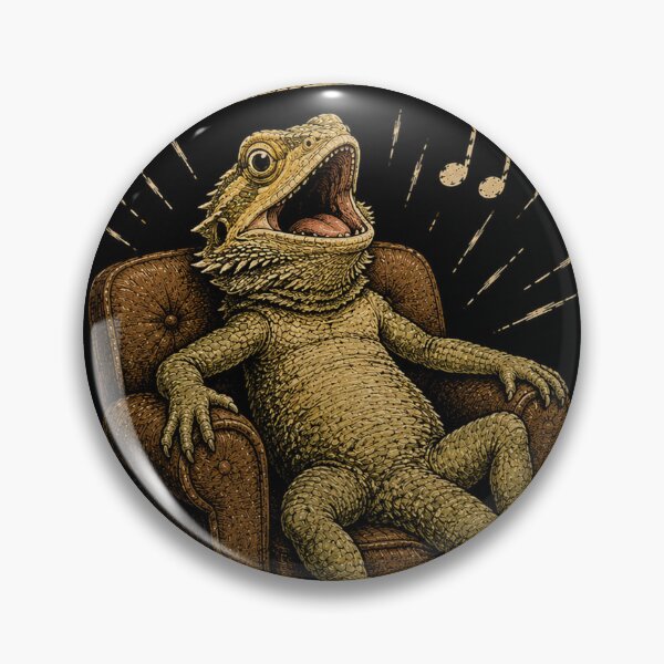 Item preview, Whoaaa Bearded Dragon Shirt | Funny Singing Lizard Graphic Tee designed and sold by SleepyLlamaClothes.