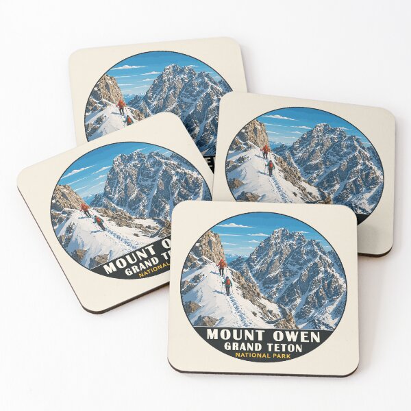 Item preview, Grand Teton National Park Retro Sticker designed and sold by Gideon Emmerich.