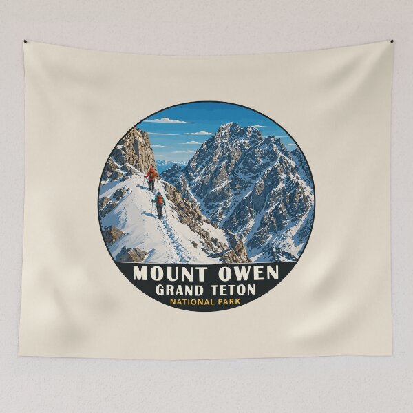 Item preview, Grand Teton National Park Retro Sticker designed and sold by Gideon Emmerich.