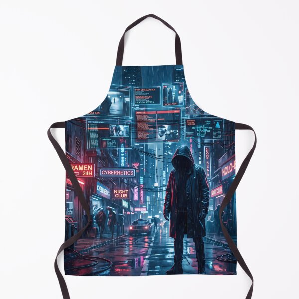 Item preview, Shadow Ninja Cyberpunk Fantasy RPG Sci Fi Art designed and sold by ART ATTACK ZONE.
