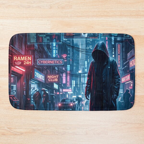 Item preview, Shadow Ninja Cyberpunk Fantasy RPG Sci Fi Art designed and sold by ART ATTACK ZONE.