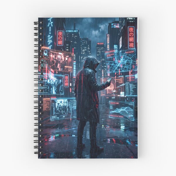 Item preview, Night Ninja Cyberpunk Fantasy RPG Sci Fi Art designed and sold by ART ATTACK ZONE.