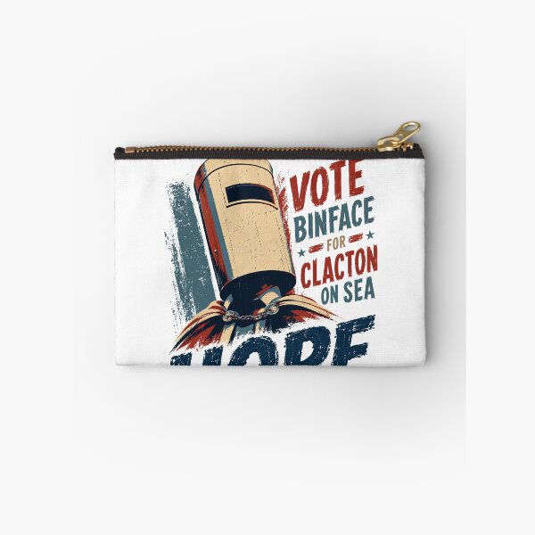 Item preview, Vote Bin Face For Clacton On Sea Hope Count Bin Face 2026 UK Election Satire Political Humor designed and sold by HumansStuck12.