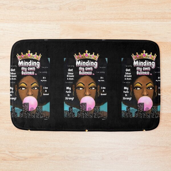 Item preview, Black Girl Minding Her Business… designed and sold by MoonChild67.