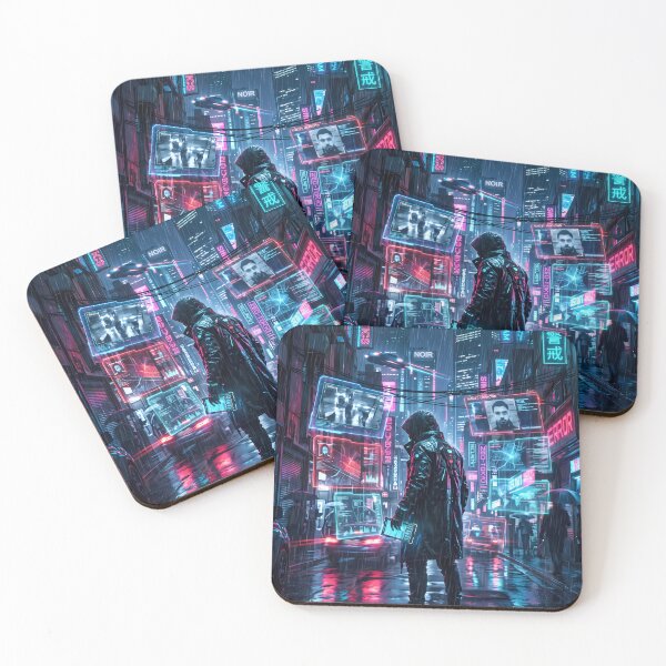 Item preview, Error Ninja Cyberpunk Fantasy RPG Sci Fi Art designed and sold by ART ATTACK ZONE.