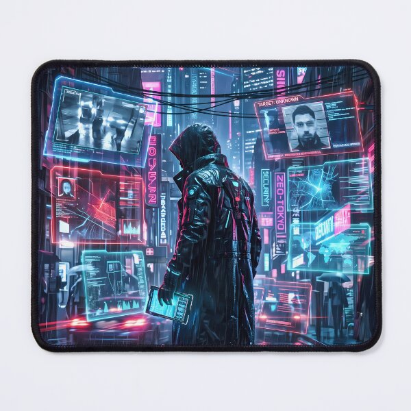 Item preview, Error Ninja Cyberpunk Fantasy RPG Sci Fi Art designed and sold by ART ATTACK ZONE.