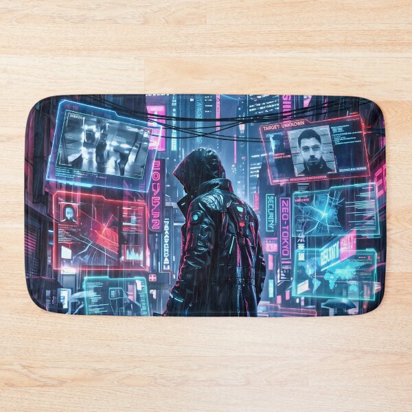 Item preview, Error Ninja Cyberpunk Fantasy RPG Sci Fi Art designed and sold by ART ATTACK ZONE.