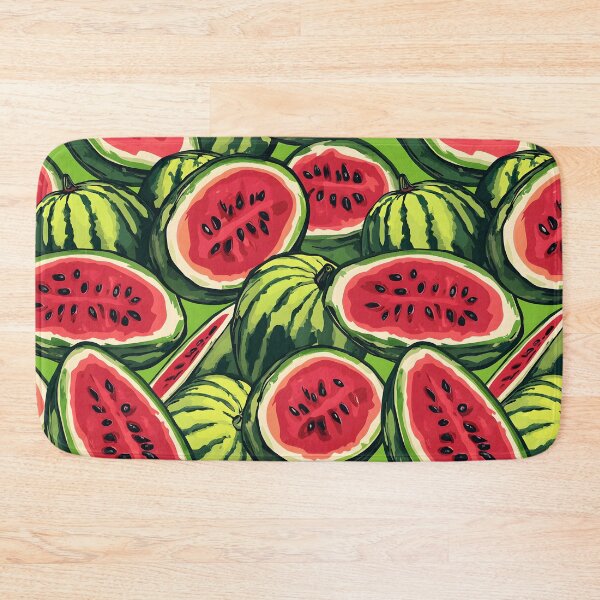 Item preview, Watermelon Pop Art Fruit Funny Watermelon Day Retro Vegetarian Food designed and sold by SecretDicer.