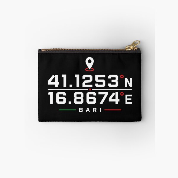 Item preview, Bari Italy Coordinates Travel designed and sold by teeperfect.