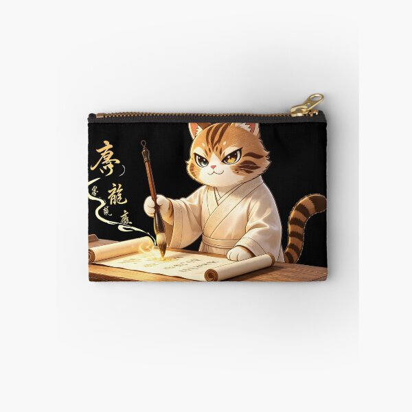 Item preview, The Ink Master - Felis Nigripes Artistic Calligrapher designed and sold by ABYSSLAB.
