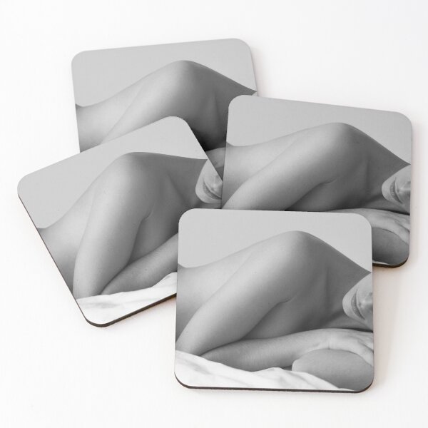 Item preview, Sleeping beauty, reclining woman black and white photographic art print designed and sold by Astrid Arkhangelsky.