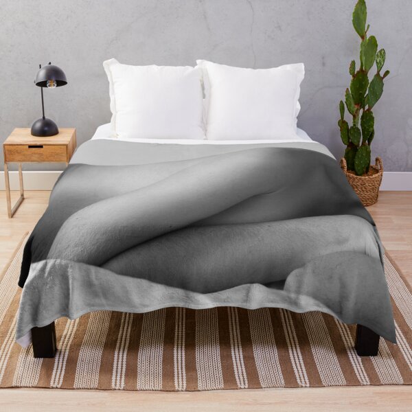Item preview, Sleeping beauty, reclining woman black and white photographic art print designed and sold by Astrid Arkhangelsky.