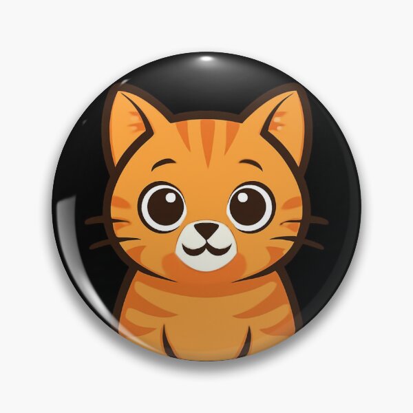 Item preview, Chubby Kawaii Orange Tabby Cat designed and sold by MarmaladeStudio.