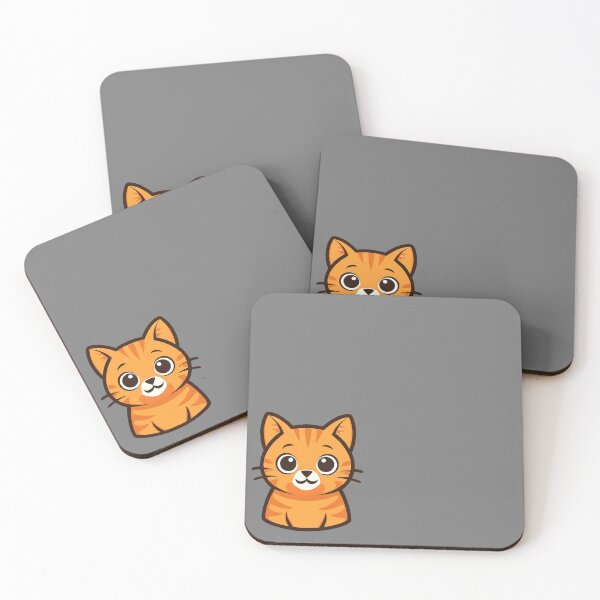 Item preview, Chubby Kawaii Orange Tabby Cat designed and sold by MarmaladeStudio.