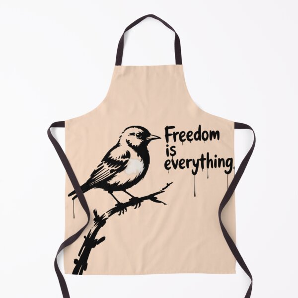 Item preview, Banksy bird - freedom is everything designed and sold by 123ks.