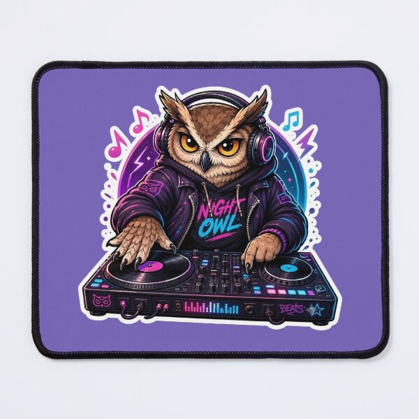 Item preview, Night Owl Beatmaster designed and sold by Safe Haven Pets.