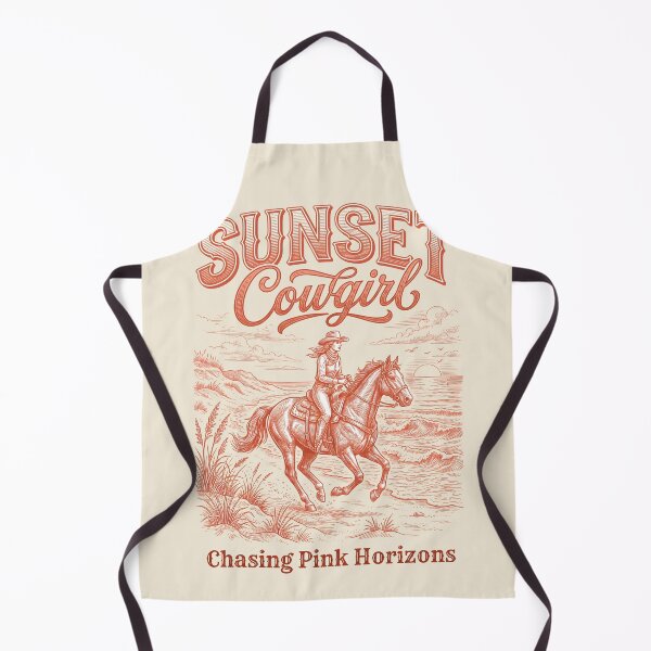 Item preview, Sunset Cowgirl – Coastal Cowgirl Horse Design designed and sold by Sea Gem.