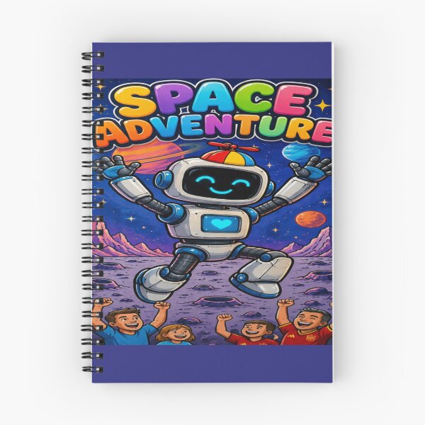 Item preview, cyber robot in space designed and sold by JMAVILA ART.
